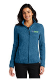 Port Authority® Ladies Sweater Fleece Jacket